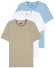 BOSS Unterziehshirt Classic T-Shirt (3-St) mit fein geripptem Rundhalsausschnitt