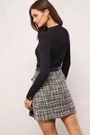 LIPSY 2-in-1-Kleid Lipsy 2-in-1 Mini-Strickkleid, Regular (1-tlg)