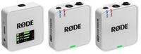 R&Oslash;DE Rode Mikrofon-Funksystem Wireless GO Gen 3 Weiss Digitales Aufnahmeger&auml;t...