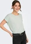 ONLY "ONLMOSTER &ndash; T-Shirt mit melierter Optik und elastischem Material" meliert,