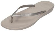Fitflop IQUSHION ERGONOMIC FLIP E54 Zehentrenner Silver