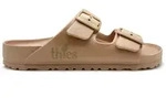 thies 1856 Ecofoam Sandal Vegan Sandale braun 36 EU