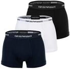 Emporio Armani Boxer Herren Boxershort 3er Pack Baumwolle CORE LOGOBAND (Packung, 3er