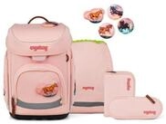 ergobag Schulranzen Schulranzen-Set CUBO Unz&auml;hmb&auml;r 5-teilig (5-teilig),