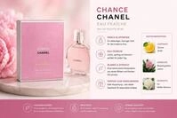 CHANEL Eau de Toilette Chanel Chance Eau Fraiche Eau de Toilette, Glasflakon