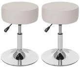 MCW Drehhocker MCW-C22-2 (Set, 2er), 2er-Set, Stufenlos h&ouml;henverstellbar, Um...