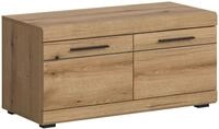 xonox.home Schuhbank Sitzbank Scout, Evoke Oak Nachbildung Softclose Melamin...
