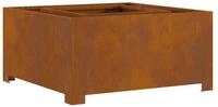 vidaXL Feuerkorb 80 x 80 x 40 cm Feuerschale Feuerstelle Quadrat 80x80x40 cm