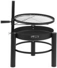 BBQ-Toro Holzkohlegrill Feuerschale mit Grillrost &Oslash; 50 cm, H&ouml;henverstellbarer