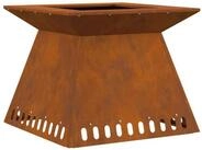 vidaXL Feuerkorb 60 x 60 x 50 cm Feuerschale Feuerstelle 60x60x50 cm...