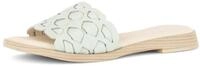 Pantolette GABOR, Damen, Gr. 36, pistazie, Nappaleder, Schuhe Pantolette,