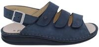Finn Comfort Finn Comfort Sandale Sylt 2509-832046, Nubukleder, Blau, Fu&szlig;bett...