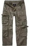 Brandit Jerseyhose Kids Pure Vintage Pants gr&uuml;n 158/164