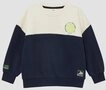 s.Oliver Sweatshirt Sweatshirt Oversize Sweatshirt mit Frottee-Stickerei und