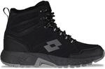 Winterboots LOTTO, Herren, Gr. 47, schwarz (schwarz, grau), Kunstfaser, Synthetik,
