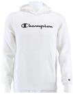 Champion Kapuzenpullover Hoodie Big Logo Print (gef&uuml;ttert) weiss Kinder