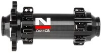 NOVATEC Laufrad Novatec D411CB Carbon Vorderradnabe 28-Loch Disc Straight Pull - 84g