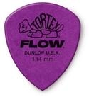Dunlop Plektrum, 558P1.14 Flow Standard Picks 1,14 mm - Plektren Set
