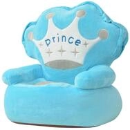 vidaXL Sessel, Pl&uuml;sch-Kindersessel Prinz Blau
