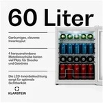 Klarstein Getr&auml;nkek&uuml;hlschrank Beersafe Reflect, 64 cm hoch, 47.4 cm breit...