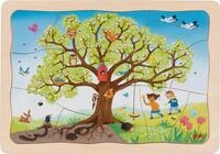 Gollnest & Kiesel Puzzle Schichtenpuzzle Mein Apfelbaum, Puzzleteile