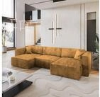 Masseno Ecksofa SARMO mit Schlaffunktion U-Form, Sofa mit Bettkasten