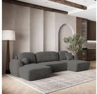 Masseno Ecksofa SAVONA mit Schlaffunktion U-Form, Sofa mit Bettkasten