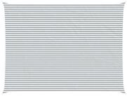 vidaXL Sonnensegel Sonnensegel Hellgrau und Wei&szlig; 8 x 6 m 100 % Polyester Oxford,
