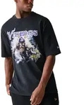 New Era Print-Shirt Oversized NFL PREMIUM Minnesota Vikings schwarz L (54/56)