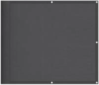 vidaXL Balkonsichtschutz Balkonabdeckung Anthrazit 90x700 cm 100 % Polyester-Oxford