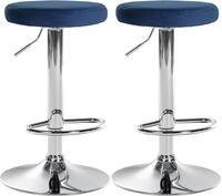 CLP Barhocker Ponte Samt (Set, 2er), drehbar und h&ouml;henverstellbar