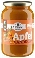 Bauck M&uuml;hle Obstkonserve Apfel - Sanddorn Mus 360g