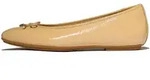 Fitflop DELICATO BOW TEXTURED PATENT-LEATHER BALLET FLATS Ballerina...