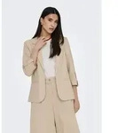 ONLY Kurzblazer ONLGOA 3/4 UNLINE LINEN BL BLAZER CC TLR mit Leinen beige M (38)