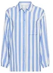 s.Oliver Pyjamaoberteil mit breiten Streifen blau 36