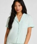 Hunkem&ouml;ller Pyjama Kurz&auml;rmelige Jersey-Jacke Essential