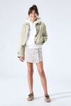 Garcia Shorts Skort, halb Short halb Rock, im Leo-Look, f&uuml;r Girls