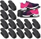 relaxdays Schuhstapler 15er Set, schwarz