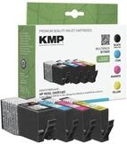 KMP Tintenpatrone (Set, 4-tlg., ersetzt HP &raquo;3HZ51AE&laquo; Nr. 903XL, schwarz, cyan,