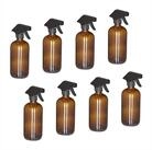 relaxdays Spr&uuml;hflasche Glas 500ml 8er Set