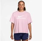Nike Kurzarmshirt W NP DF 365 SS LOOSE TOP lockere Passform, Kurzarm,