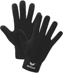 Erima Lederhandschuhe Fleece Gloves schwarz S