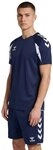 hummel T-Shirt Sport-Shirt hmlCORE 2.0 (rec. Polyester, optimale Bewegungsfreiheit)