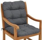 Beautissu Sitzauflage Niedriglehner Auflage Flair NL Sitzkissen, 100x50x8cm,