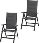Siena Garden Gartensessel Tesoro Klappsessel 2er-Set FSC (Set, 2-St), Alu,...
