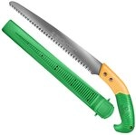GR&Uuml;NTEK Gartens&auml;ge Leichte und scharfe Holzs&auml;ge / Hands&auml;ge BARRAKUDA 300 mm mit