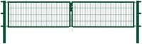 Alberts Zaundoppelt&uuml;r Flexo, 400 cm Breite, in versch. H&ouml;hen