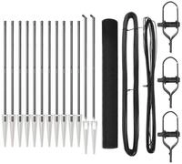 vidaXL Gartenzaun Schwei&szlig;drahtzaun mit Spikes 25 x 1,2 m (B x H), (1-St)