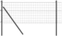 vidaXL Gartenzaun Ground Fix Geschwei&szlig;ter Drahtzaun 50 x 0,6 m (B x H), (1-St)