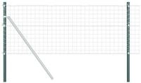vidaXL Zaunpfosten Zaunpfosten 2 pcs Gr&uuml;n 100 cm Pulverbeschichteter Stahl, (2-St)